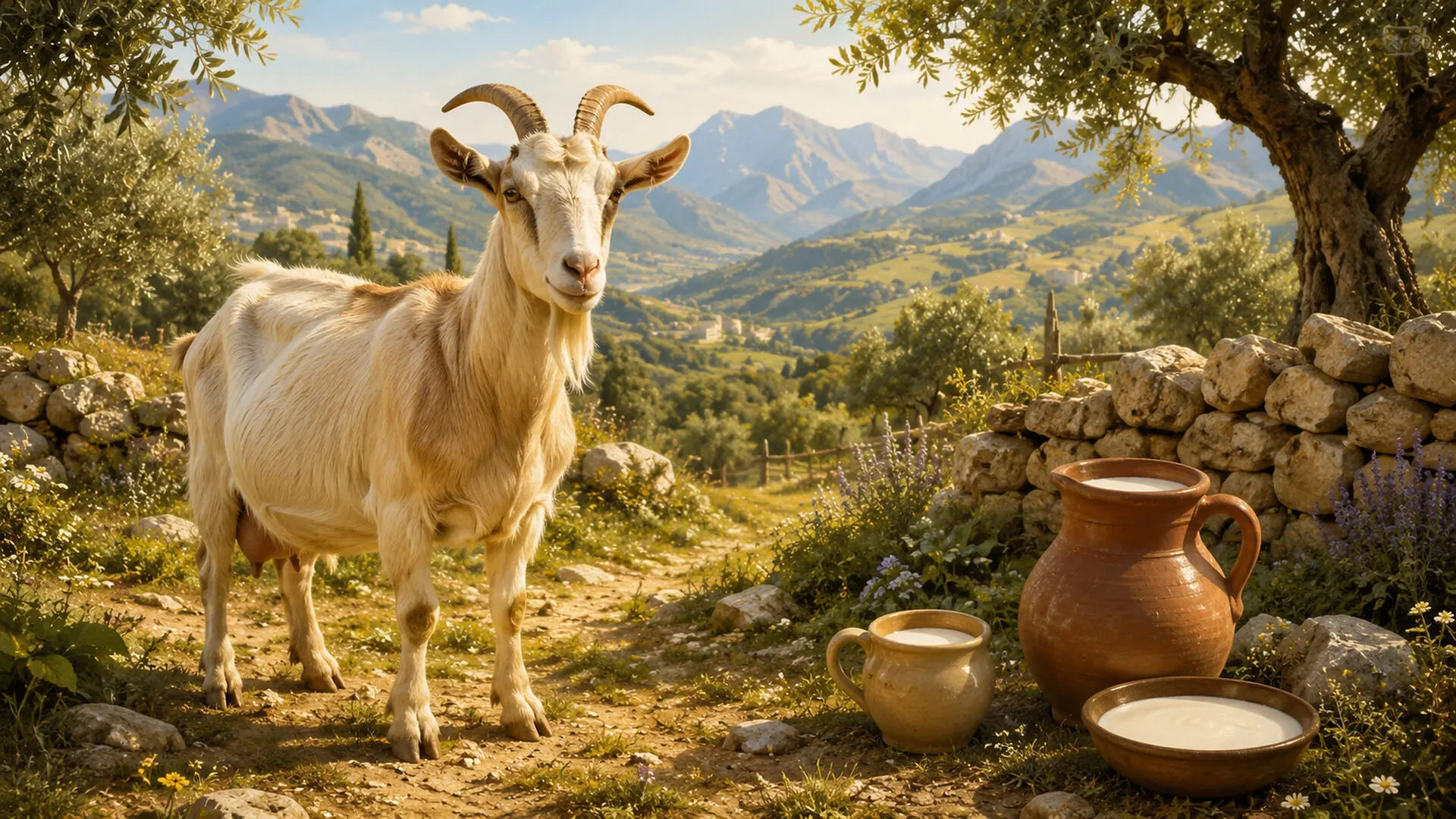 Goat Milk illustration