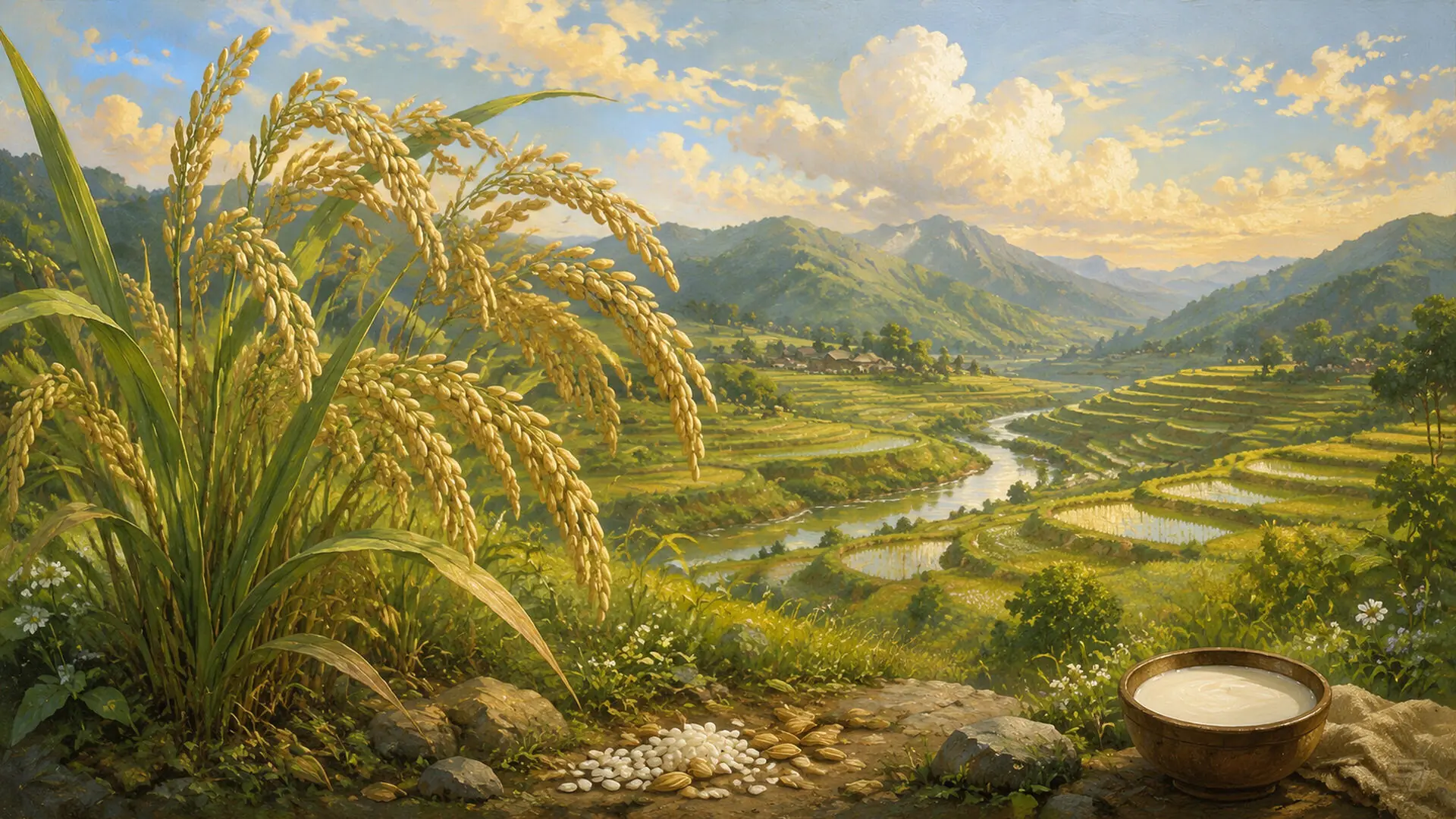 Rice Milk illustration