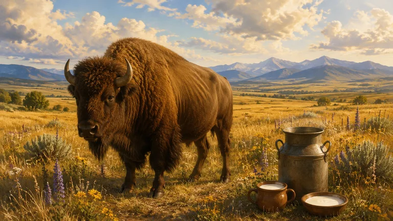 Bison Milk illustration