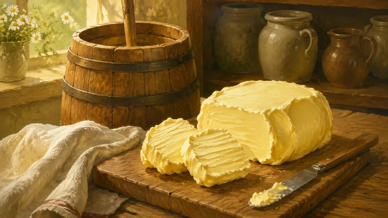 Butter illustration