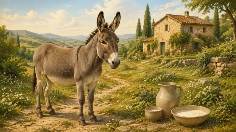 Donkey Milk illustration