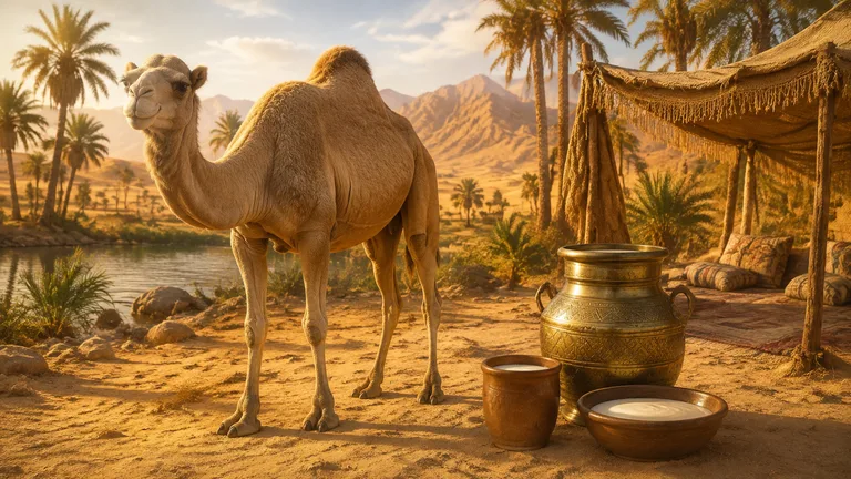 Camel Milk illustration