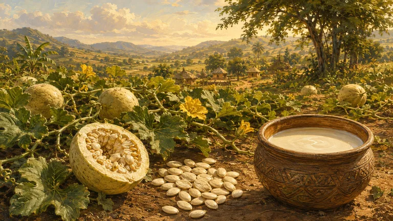 Gourd Seed / Egusi Milk illustration