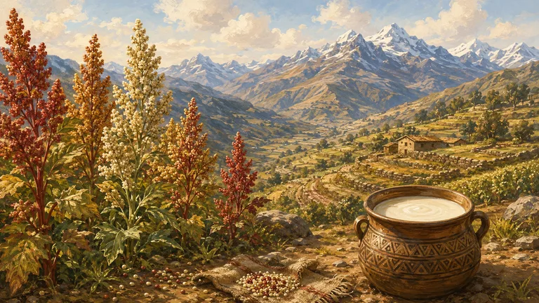 Quinoa Milk illustration