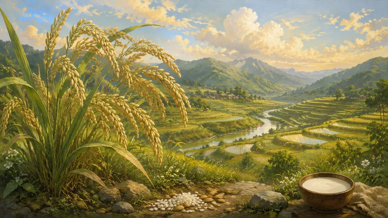 Rice Milk illustration