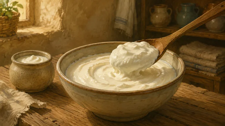 Yogurt illustration
